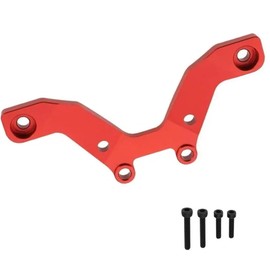 7075 Aluminum Front Damper Plate Front Shock Absorber Bracket for ARRMA 1/18 Typhon Grom Mega 380 RC Upgrade Parts(Red