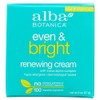 Alba Botanica Even & Bright Renewing Cream - 2oz