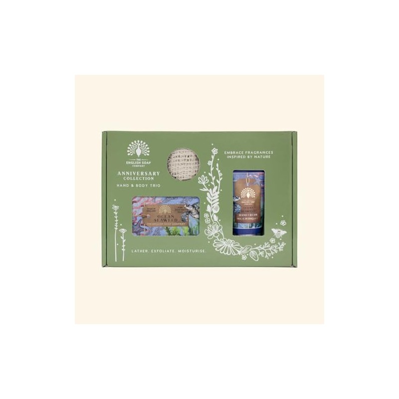 The English Soap Company Anniversary Collection Hand and Body Trio