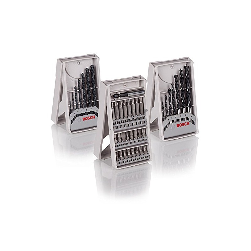 Bosch X-ProLine Bit Set 25 Pieces + Drill Sets (Metal
