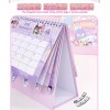 Sanrio Kuromi 2025 Super Cute Mini Desk Calendar With Stickers