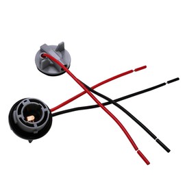 HUIQIAODS S25 Single Turn Signal Headlight Tail Lamp Socket 1156 (BA15S) Waterproof (1156 (BA15S) Waterproof Socket