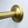 Brushed Gold Rain Shower Head Arm Wall Mount Extension for