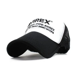 AVIREX Avilex Men's Mesh Cap, NUMBERING USA, Large Size, XL, NUBERING