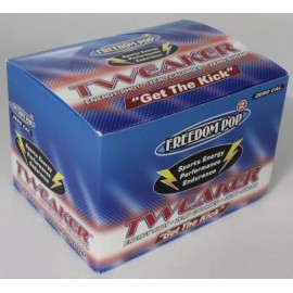 Tweaker Freedom Pop 12 ct Bottle Sports Energy Shots 2.0 oz Zero Sugar Free Kick