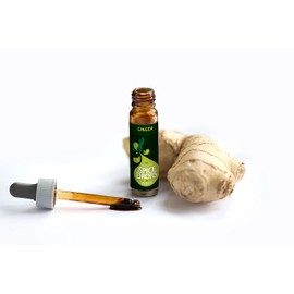 Holy Lama Spice Drops Ginger Extract - Natural Cooking Ingredient. Savoury, Curry, Asian, Sweet, Baking, Teas or Drinks Recipes 2 x 5ml Bottles