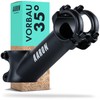 AARON Stem Bicycle Handlebar Stem, Aluminium Bicycle Stem with 35°