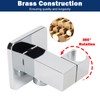 NearMoon Brass Hand Held Shower Head, Luxury High Pressure Shower