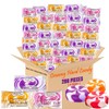 Creamy Delight Hard Candy 4 Bags Individually Wrapped - Strawberry,
