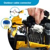 GWHOLE 3-Way Wire Connectors, 40Pcs Waterproof Electrical Wire Connectors Outdoor