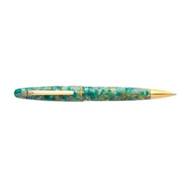 Esterbrook Estie ESG819 Ballpoint Pen Sea Glass Gold with Precious Resin