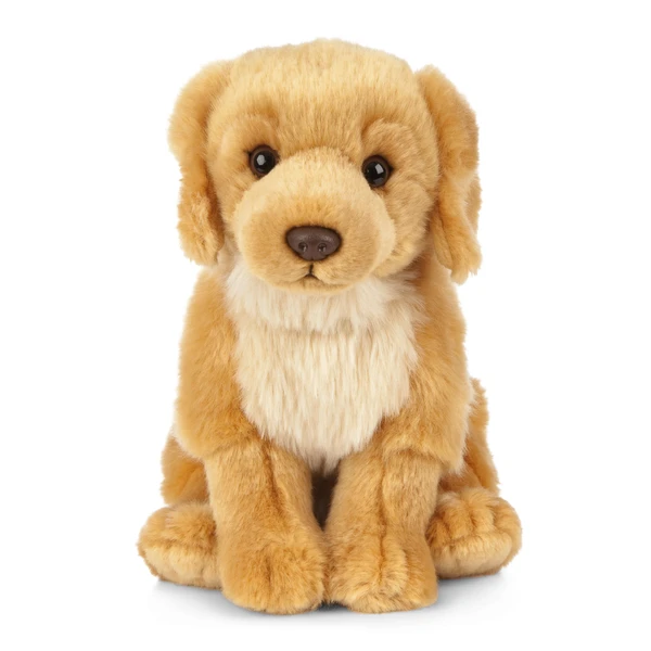 Living Nature Golden Retriever Stuffed Animal | Fluffy Dog Animal