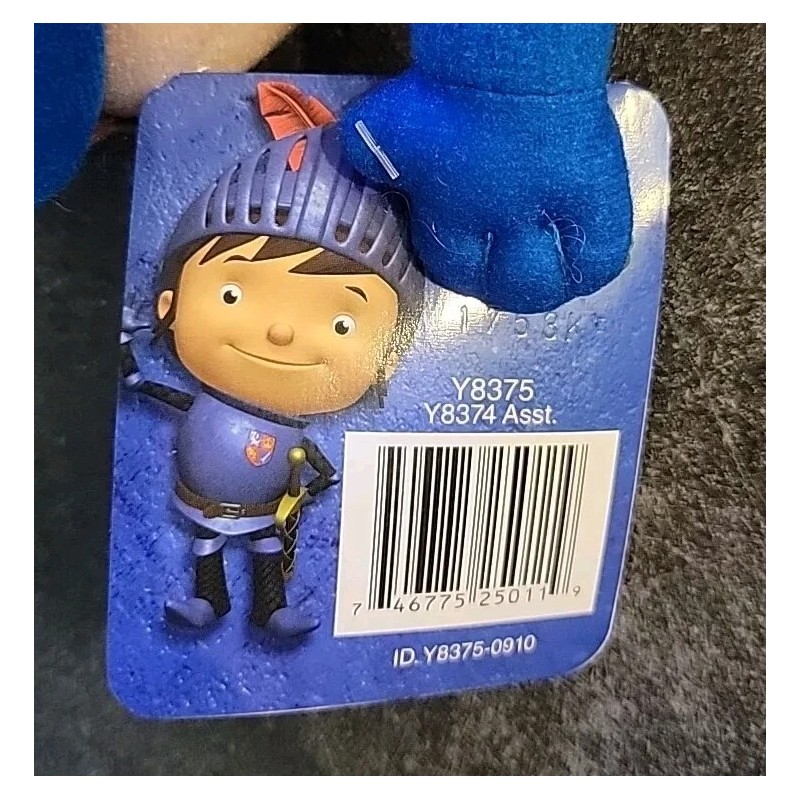 Fisher-Price Mike The Knight Plush 2012 Fisher-Price Mattel Hit Entertainment