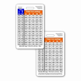Tidal Volume - Vertical Badge Reference Card (1 Card)