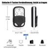433MHz Fix Code Clone Garage Door Opener Remote Control Compatible