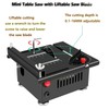 MIUPWULA Mini Table Saw,Mini Multi-Functional Portable Crafts Saw Speed Angle