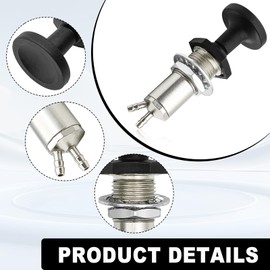 Dunviku Fuel Primer Pump Marine Engine Primer Bulb Kit Replacement 11305 10161 AD Fits Kawasaki Jet Ski Yamaha Wave Runner Sea Doo Polaris Ski Doo Snowmobile ATV