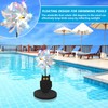 YIBOBO Floating Reflective Pinwheels for Pool, Owl Shape to Scare
