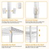 ULIFHOME H5C Clothes Rack with Cover, Portable Closet for Hanging