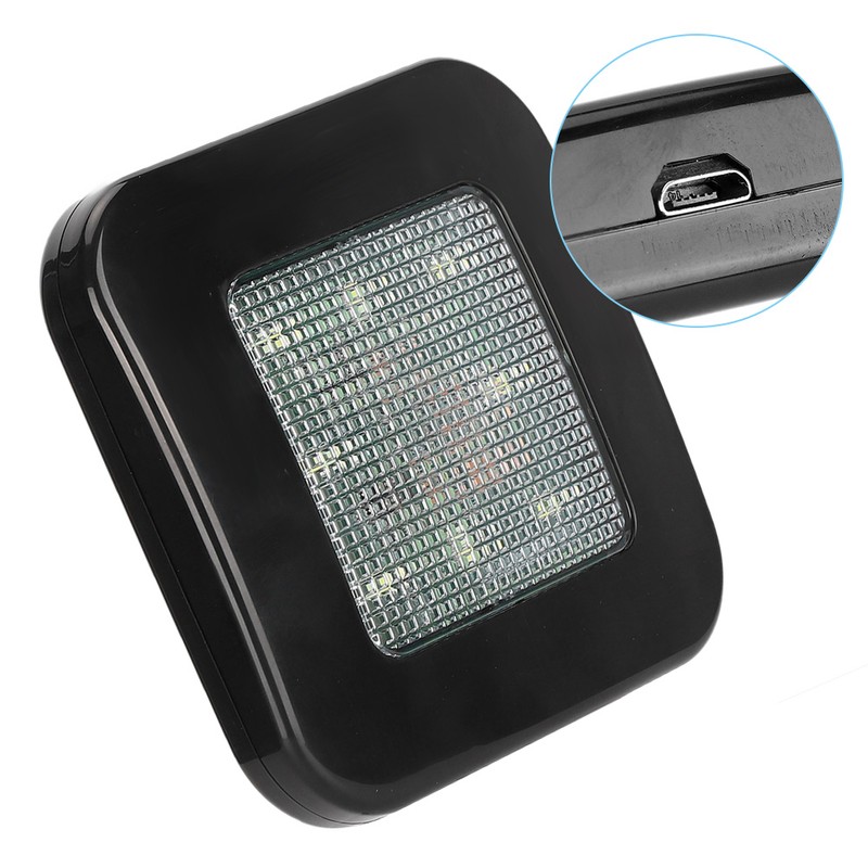Car Interior Reading Light 3 Color LED Magnet Rear Trunk
