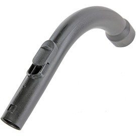 SPARES2GO Curved Wand Handle Hose End Compatible with Miele Classic C1 C2 Cat & Dog Powerline C3 Vacuum Cleaner