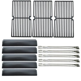Direct Store Parts Kit DG139 Replacement for Brinkmann 810-2545-W Gas Grill Burner,Heat Plate,Cooking Grid