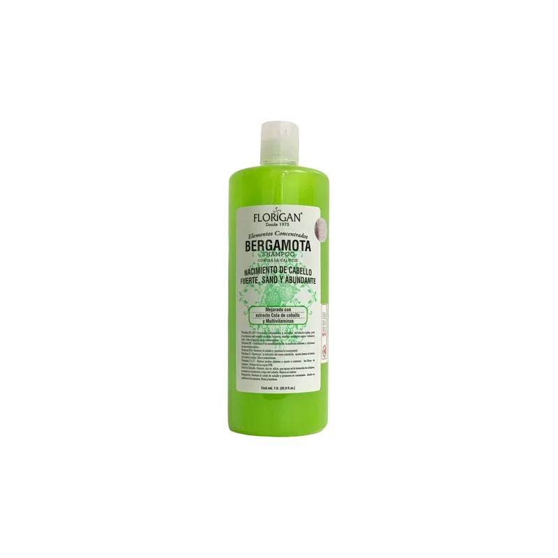 Bergamota Set Shampoo 1lt. Y Tónico 250ml. Florigan