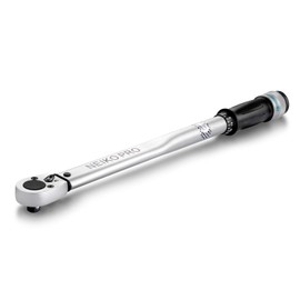 Neiko PRO 03707B 3/8" Drive Adjustable Click Torque Wrench | SAE | 15-80 Foot-Pound | Chrome Vanadium Steel | 14” Length