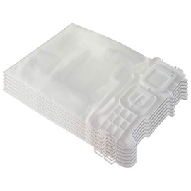 Set of 6 Microfleece Vacuum Cleaner Bags + 6 Fragrances for Vorwerk Kobold 135, 136, 135 SC, VK 135, VK 136, VK135, VK136, FP135, FP136 - with Hygiene Seal - Fleece