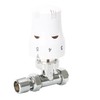 ARSIONE Thermostatic TVR Radiator Valve – 15mm, Modern Valve for