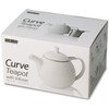 Forlife Curve 680.4 gram tetera con infusor, negro, (Black Graph), 24-Ounce