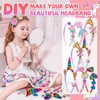 DIY Flower Headband Set Girls, Hair Accessories for Girls, Headband
