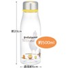Skater PTY5-A Direct Drinking Water Bottle, Gudetama, 3D, 16.9 fl