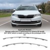 1 Pair Front Bumper Grille Chrome Trim 5E0853768 Left Right