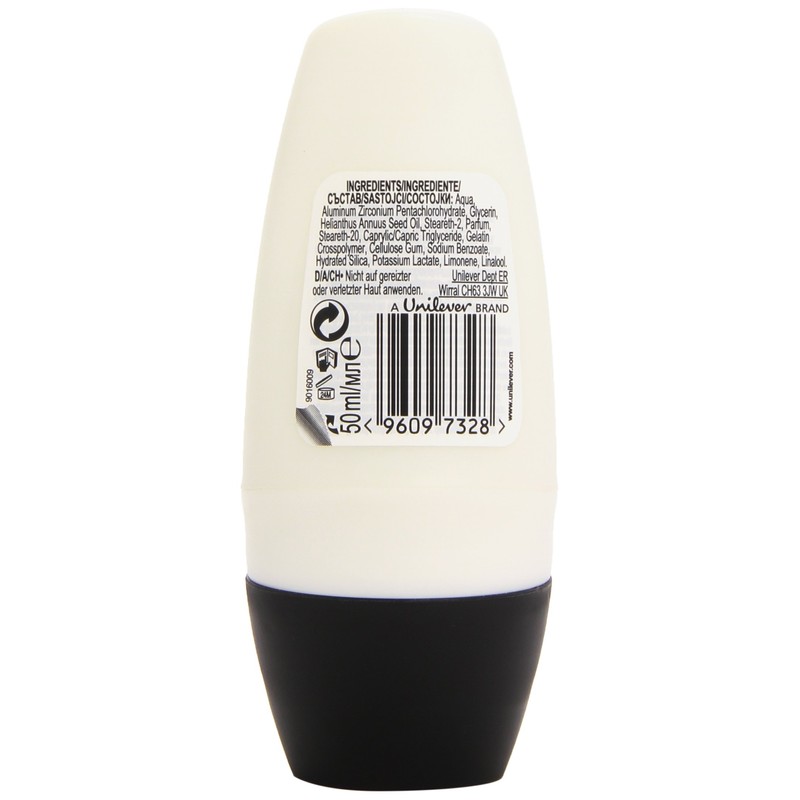 REXONA MEN MotionSense INVISIBLE BLACK + WHITE 48h ANTI-PERSPIRANT ROLL