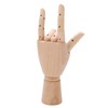 Wooden Hand Rotation Joint Professional Hand Model Various Shapes Wooden