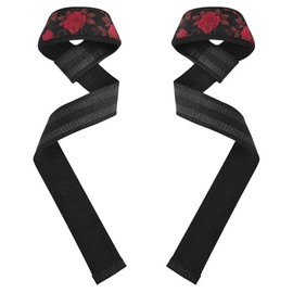 Correas góticas de levantamiento de pesas de 26 pulgadas, antideslizantes, para levantamiento de pesas, culturismo, entrenamiento de fuerza, accesorios de gimnasio para hombres