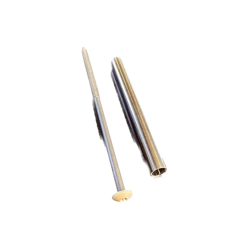 Holdtite 7" Torx Gutter Screw with Metal Ferrule, White (10-pack)