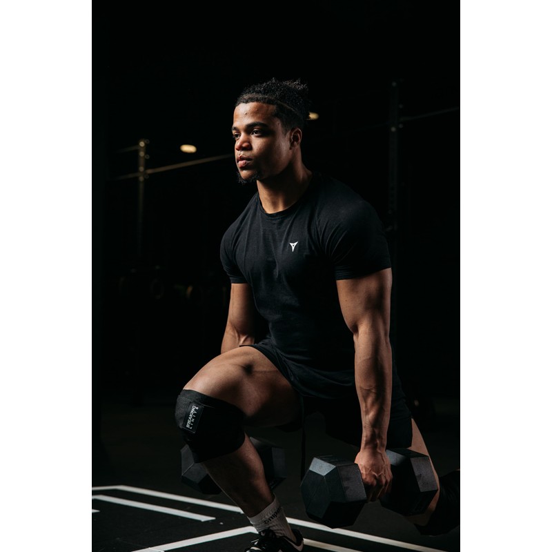 BREAKING LIMITS Knee Support Weight Training - Knee Wraps for