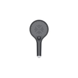 BERNSTEIN HB153R Hand Shower Round - Anti-limescale - Choice of Colours - 3 Jet Types, Colour: Black Matt