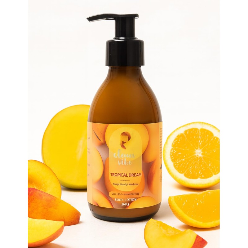 Crema Corporal Tropical Dream Mango Durazno Mandarina, 250g