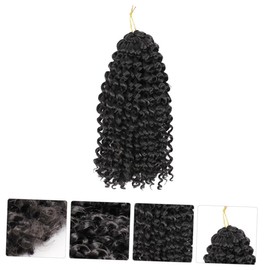 BIUDECO 30pcs Passion Hair Crochet Braids Wigs Hair Extension Tape Afro Crochet Women Braid Wig