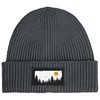 Neverless® Men's Beanie Winter Hat with Patch Print Forest Trees