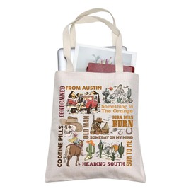 AKTAP Singer Album Inspired Gift Album Name Tote Bag Vintage Music Fans Gift Country Music Lover Bag Burn Burn Burn Tote Bag (Burn Tote)