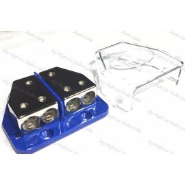 SKY HIGH CAR AUDIO 4 GAUGE POWER GROUND SPLIT DISTRIBUTION BLOCK 4g 8g