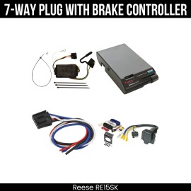 Reese RV 7-Way Trailer Wiring Kit + Brake Control For 05-10 KIA Sportage 6 Cyl