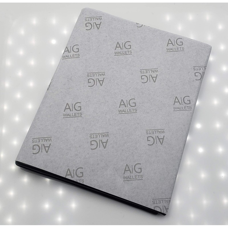 AG Wallets AG Wallets 2 ID Leather Bifold License Holder