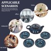 Ciieeo Tea Set Chinese Ceramic Teapot Cups Kung Fu Tea