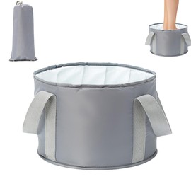 Foot Tub, Foot Bath, Folding Bucket for Portable Water Container, Portable Travel Foot Bath, Can be Used as Soaking Feet, Foot Spa, Outdoor, Camping