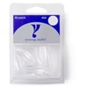Young Nails False Nail Tip, Clear #3, 50 Count